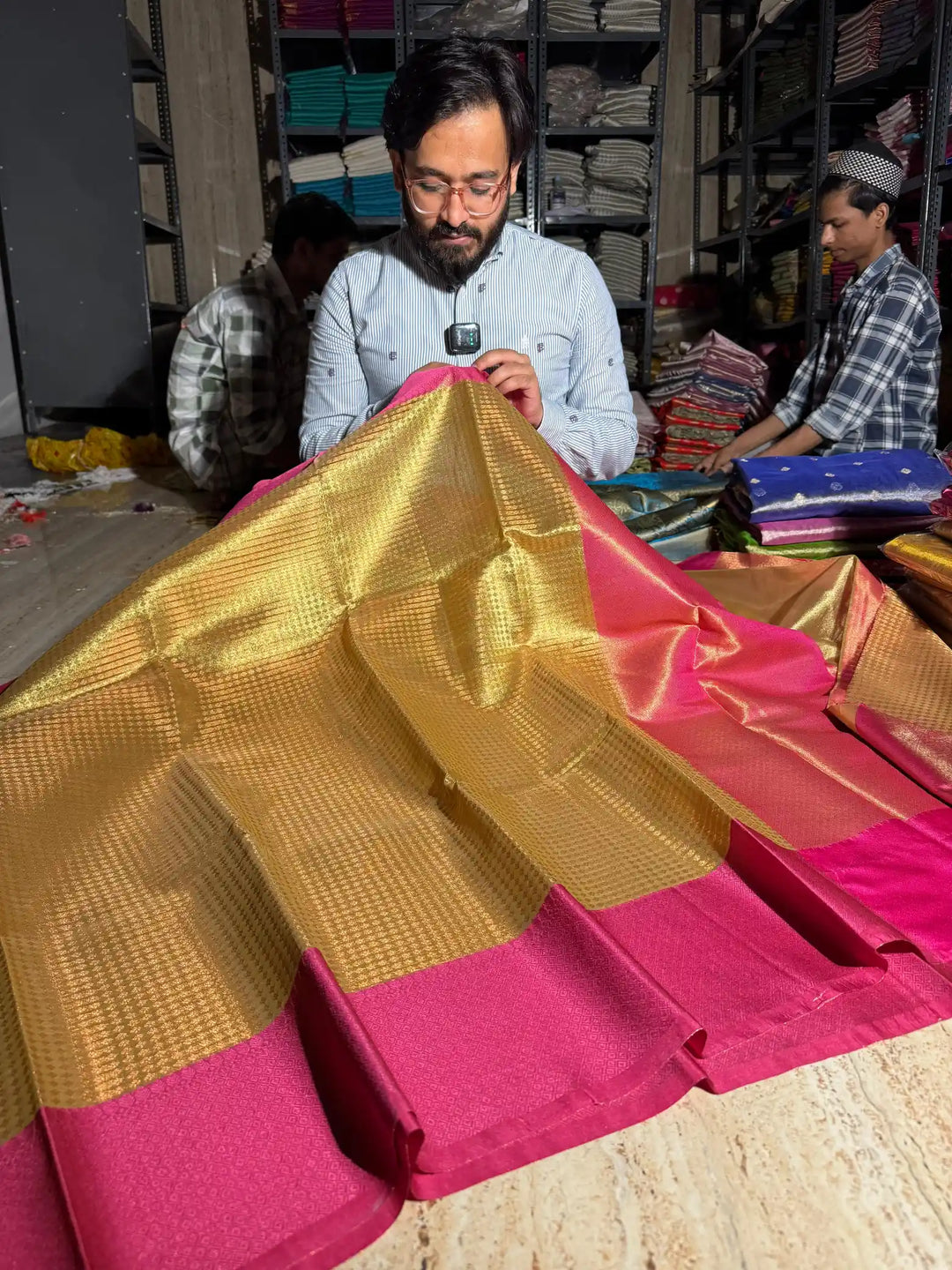 Elegant & Beautiful Jacquard Weave Banarasi Saree