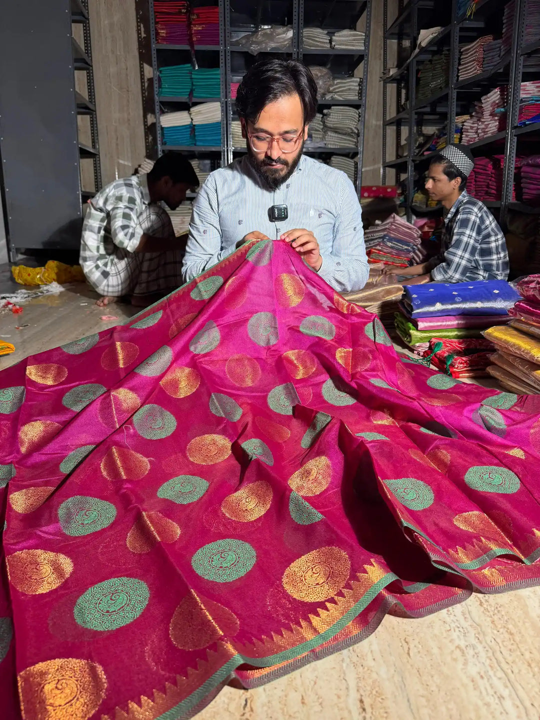 Elegant & Beautiful Jacquard Weave Banarasi Saree