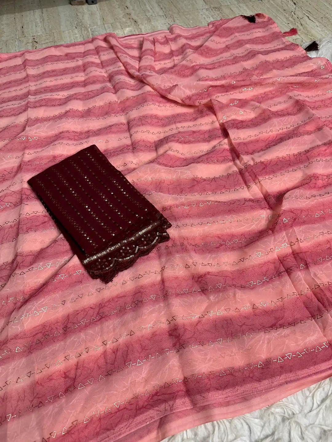 Beautiful Jacquard Weave Banarasi Saree