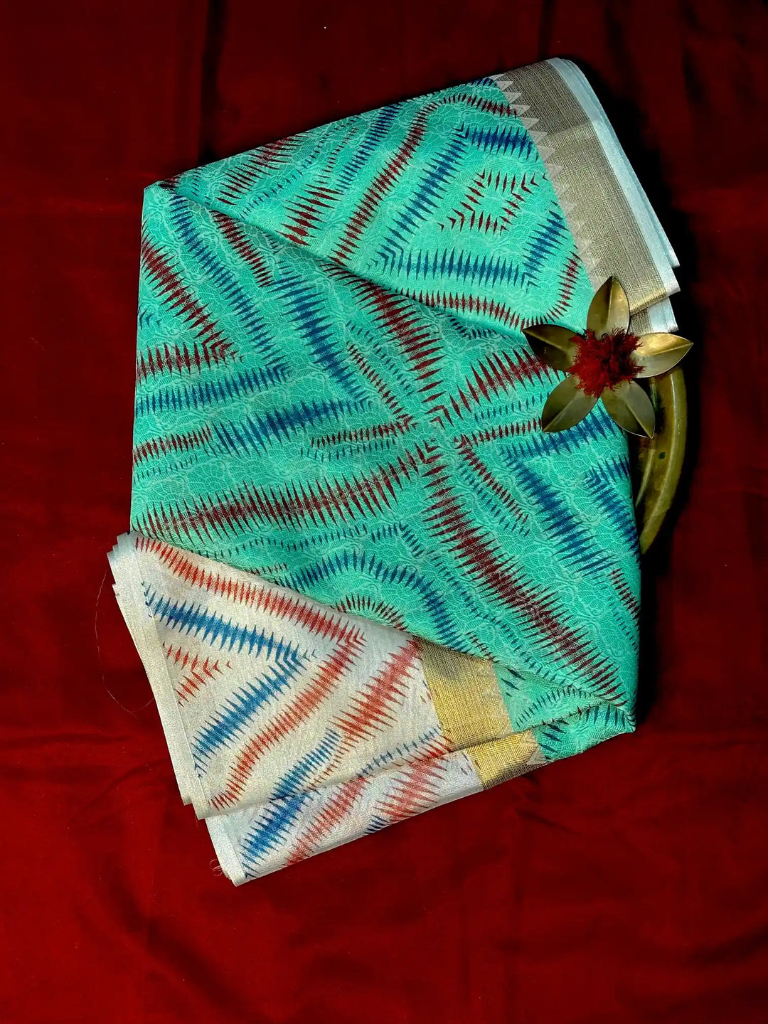 Beautiful Softsilk Traditional Printed Banarasi Saree