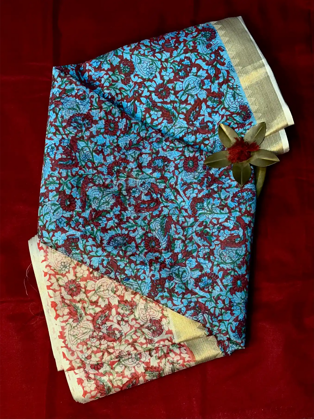 Beautiful Softsilk Traditional Printed Banarasi Saree