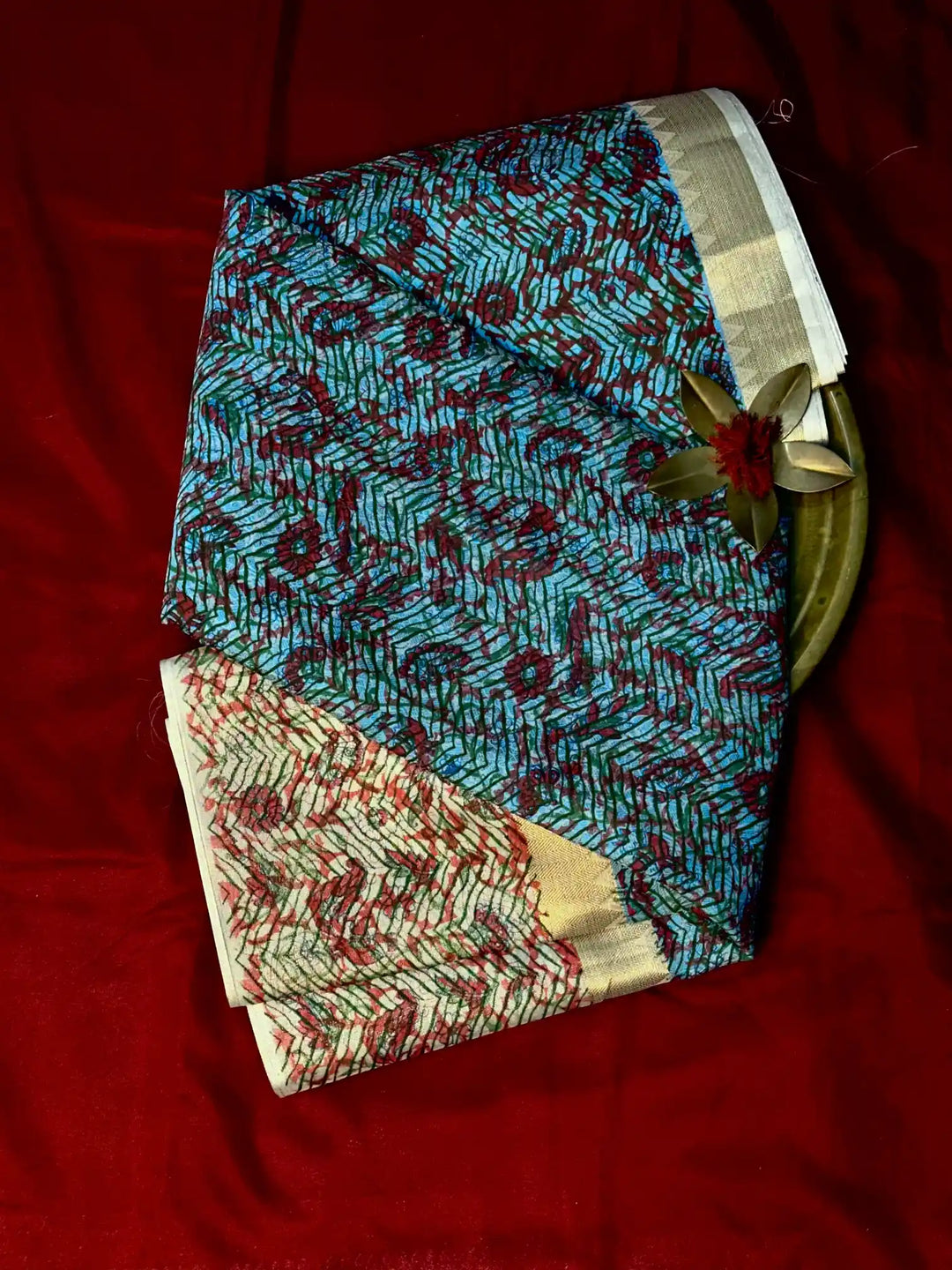 Beautiful Softsilk Traditional Printed Banarasi Saree