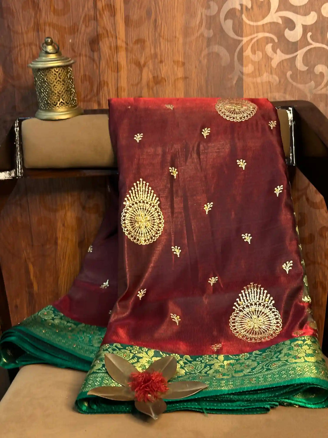 Bridal Tissue Traditional Banarasi Saree