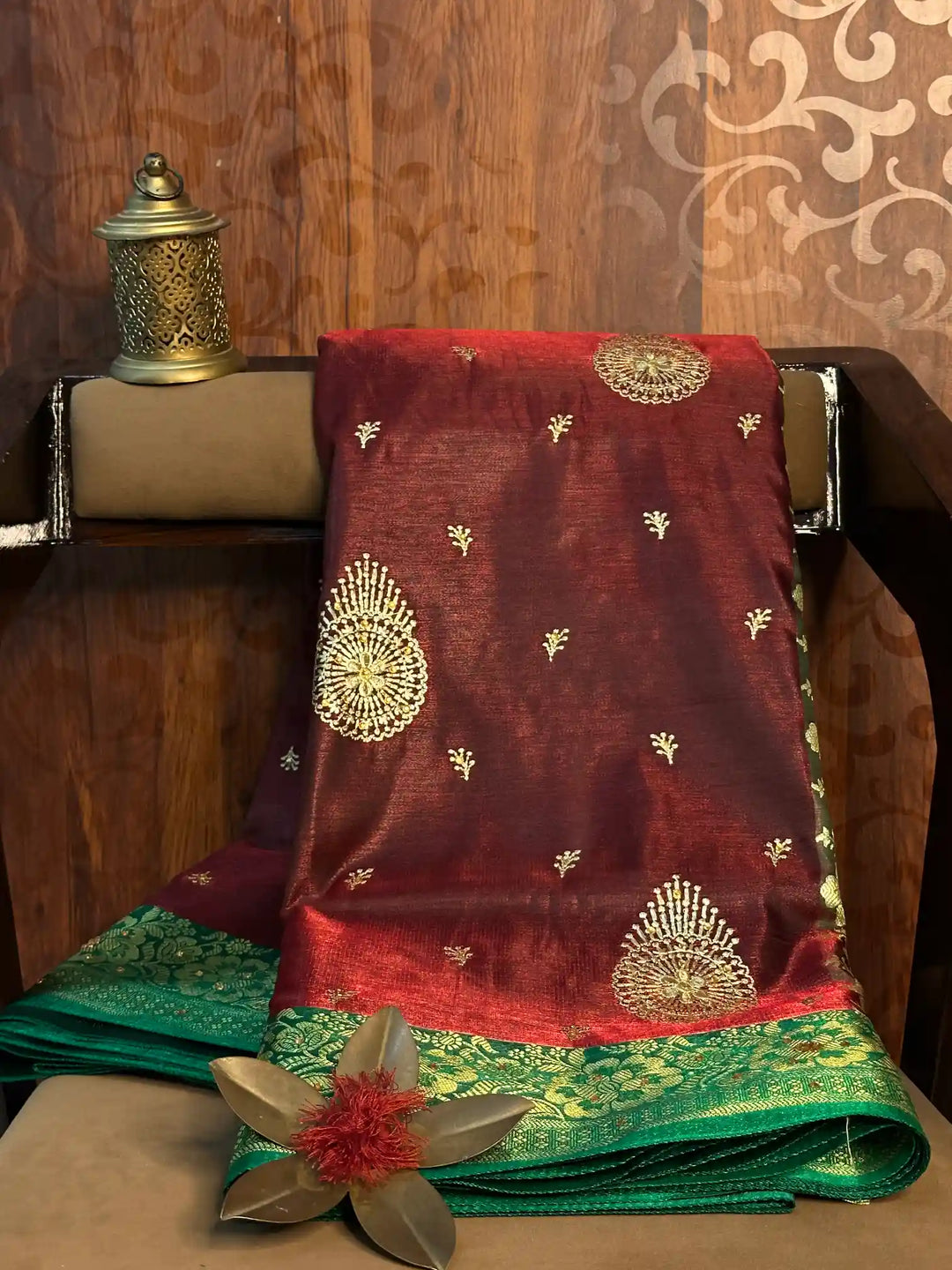 Bridal Tissue Traditional Banarasi Saree