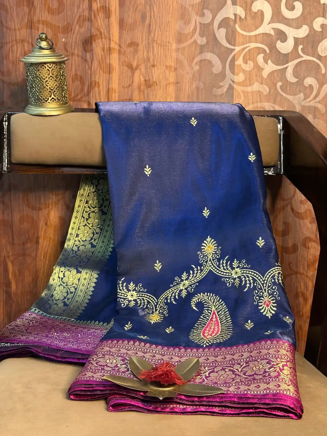 Bridal Tissue Traditional Banarasi Saree