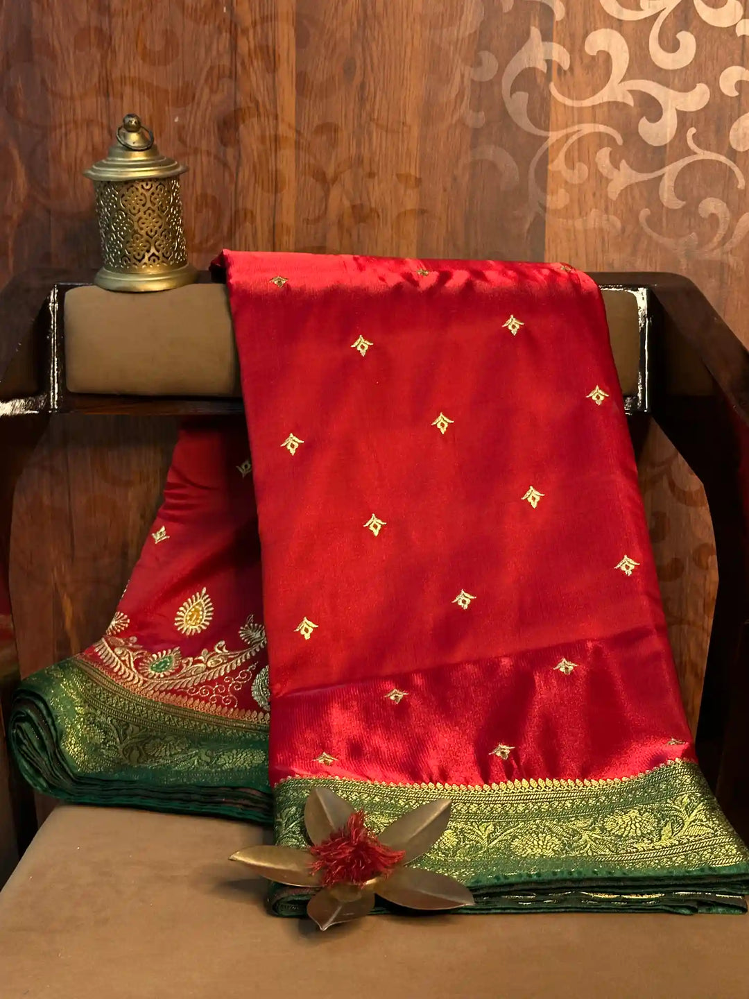 Bridal Tissue Traditional Banarasi Saree