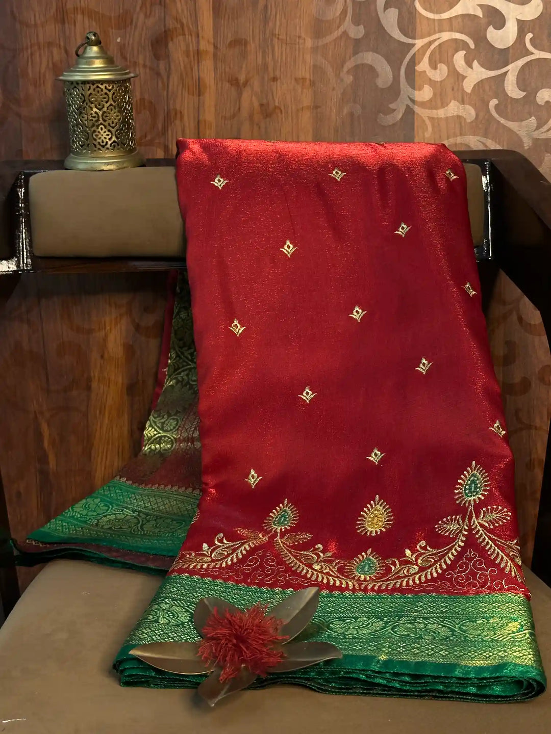 Bridal Tissue Traditional Banarasi Saree