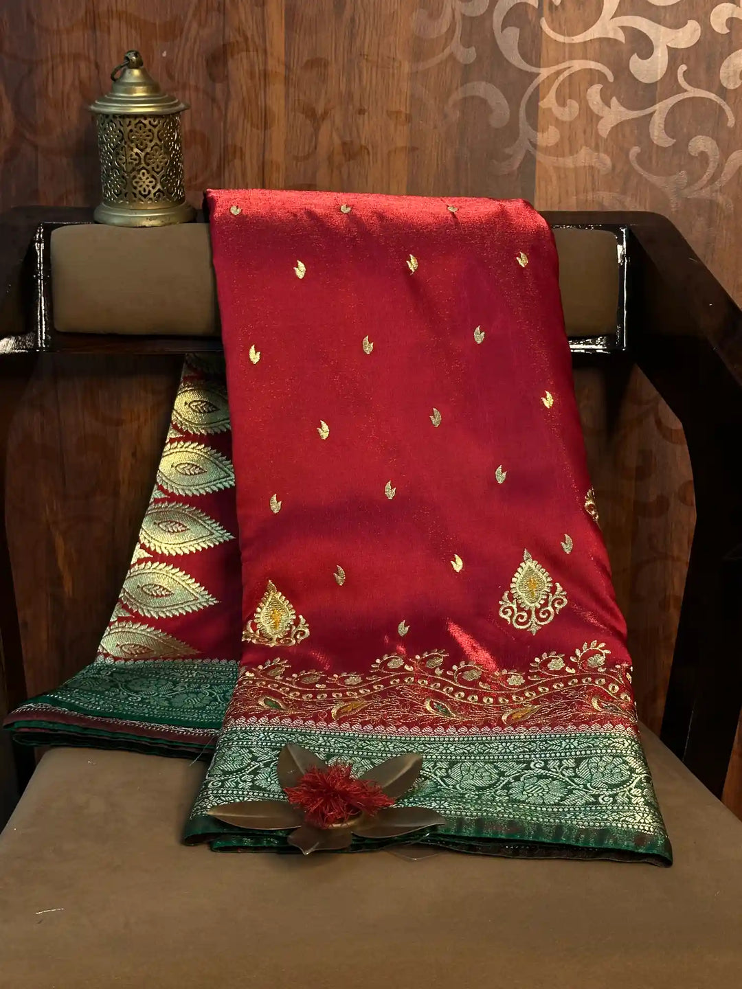 Bridal Tissue Traditional Banarasi Saree