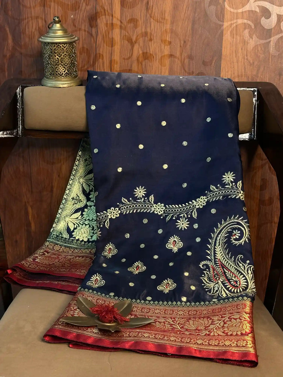 Bridal Tissue Traditional Banarasi Saree