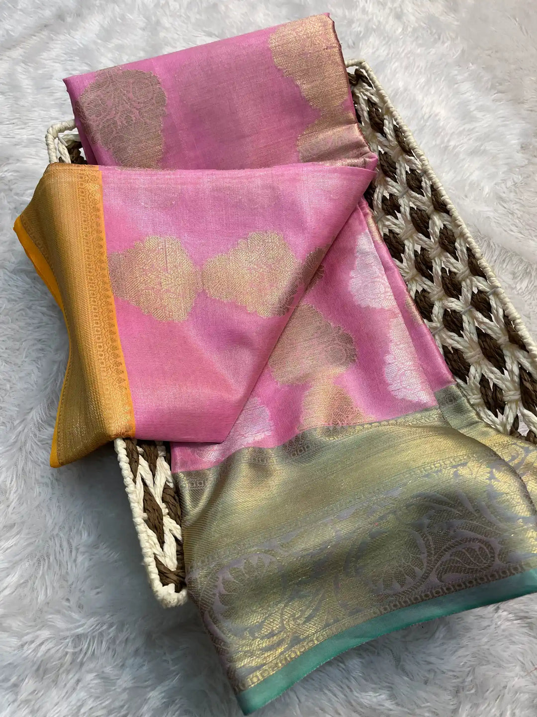 Eccentric Soft Silk Designer Banarasi Saree