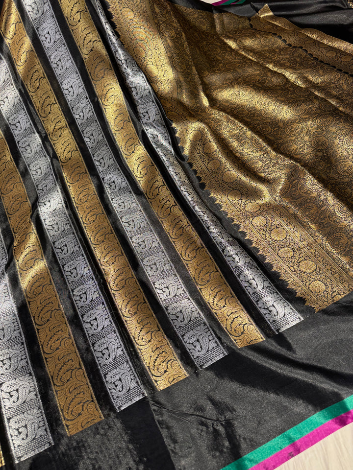 Nita Ma’am Inspired Premium Katan Silk Saree