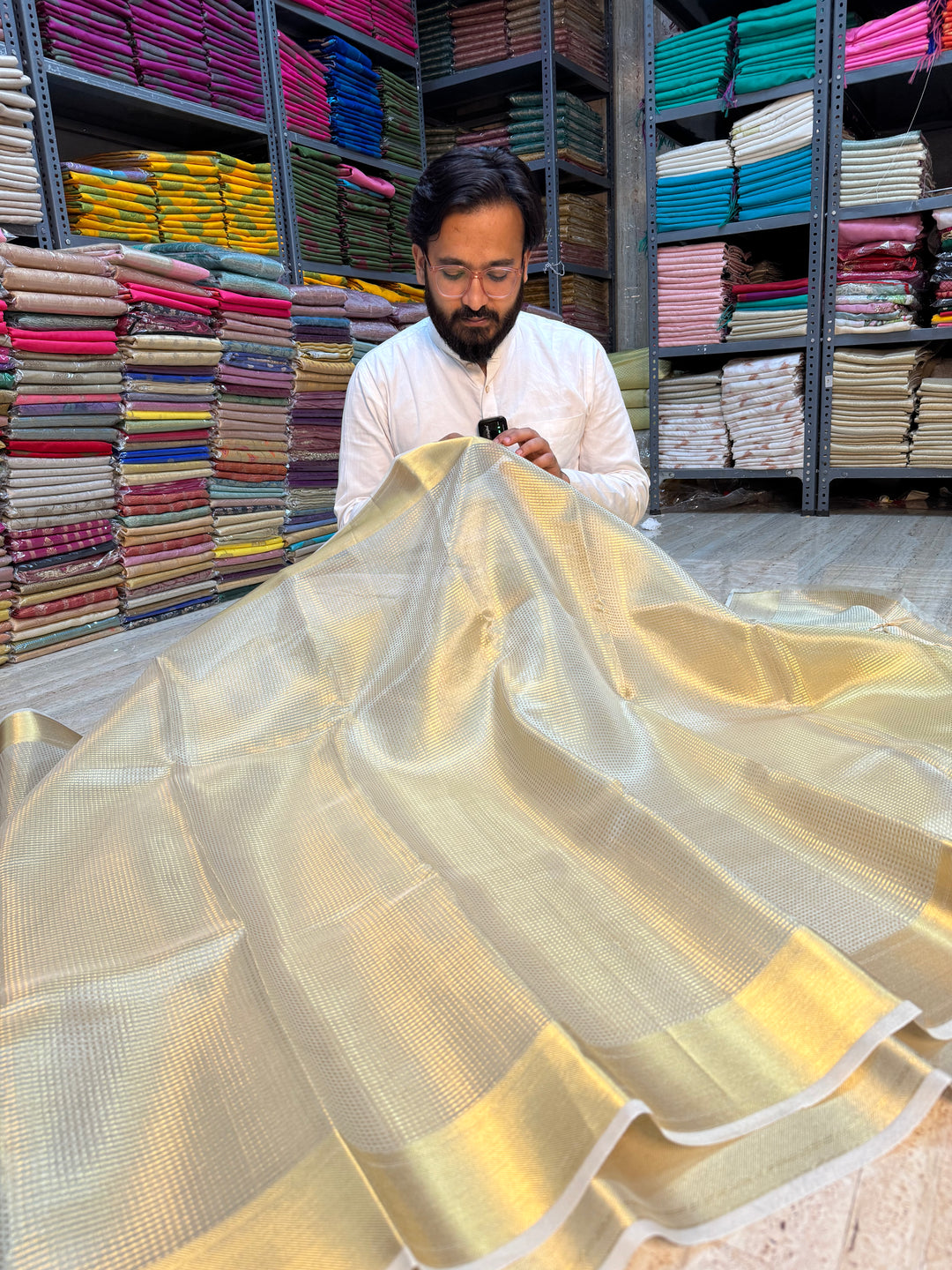 Elegant & Beautiful Jacquard Weave Banarasi Saree