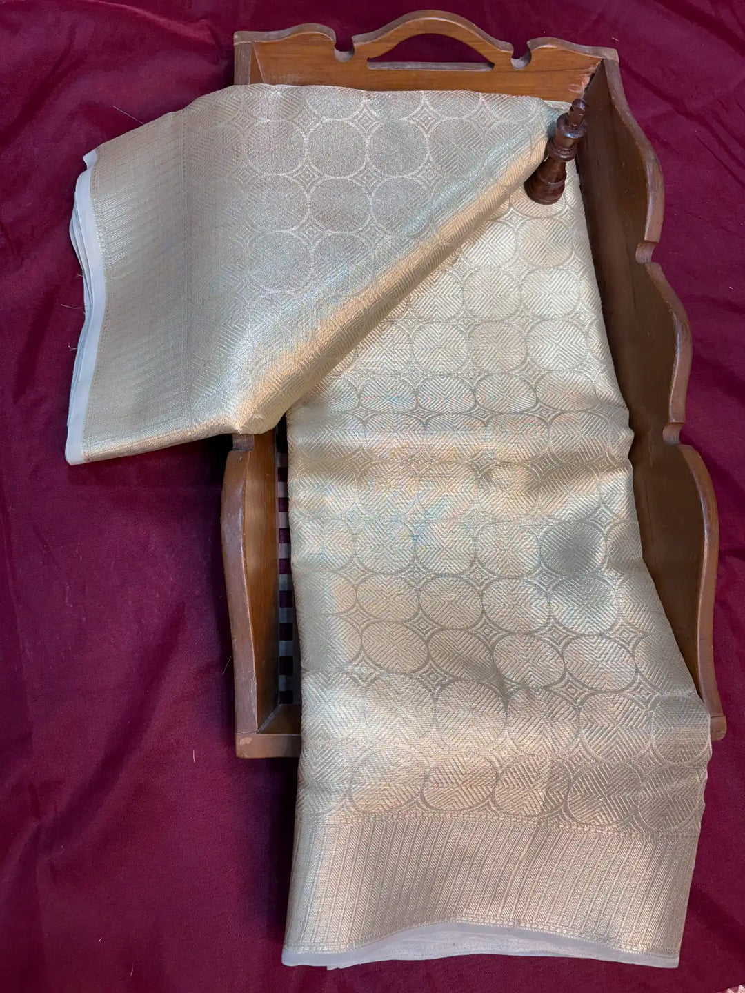 Premium Embossed Weave Softsilk Banarasi Saree