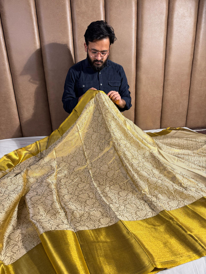Premium Kanjivaram Tissue Silk Saree