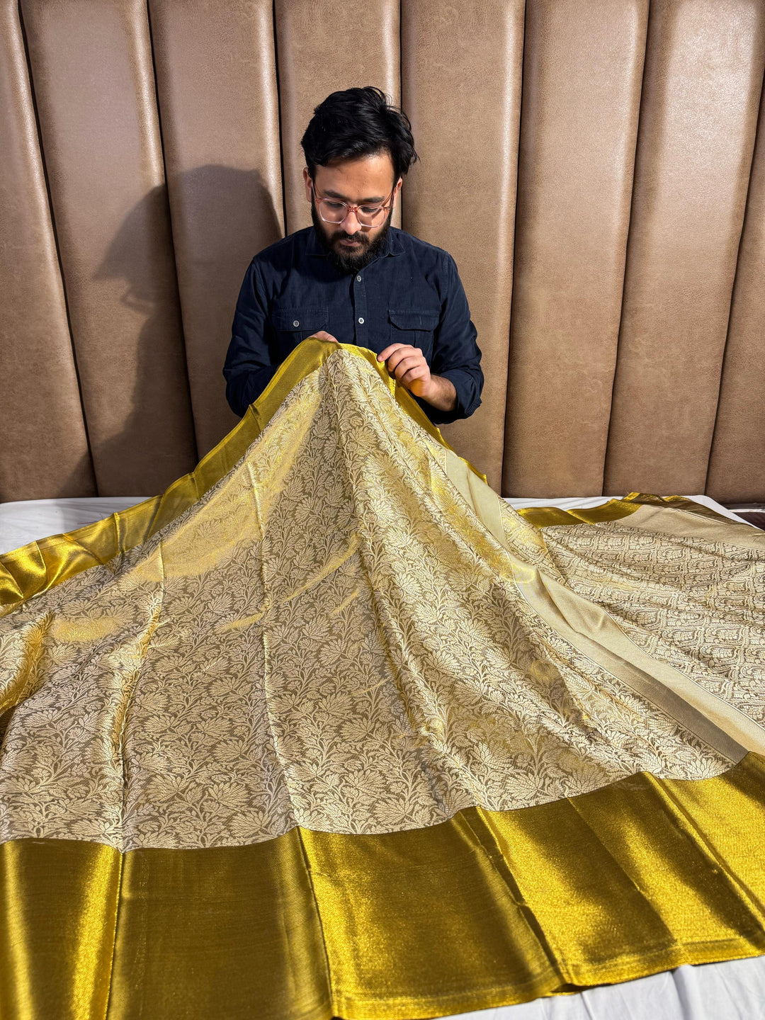 Premium Kanjivaram Tissue Silk Saree