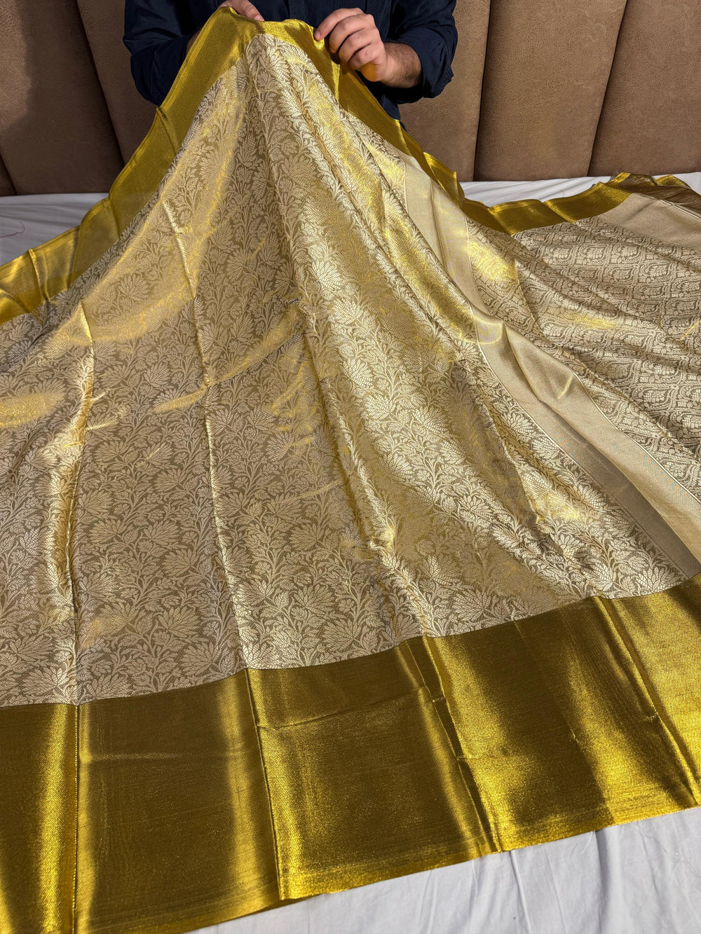 Premium Kanjivaram Tissue Silk Saree