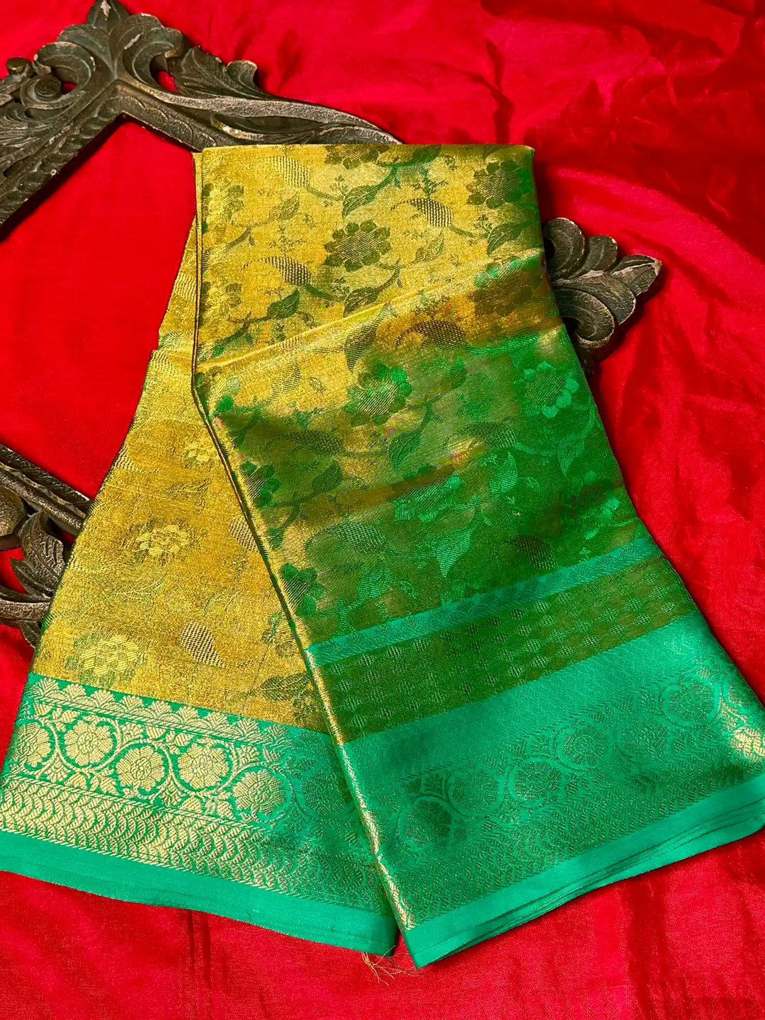 Premium Satin Silk Traditional Banarasi Saree