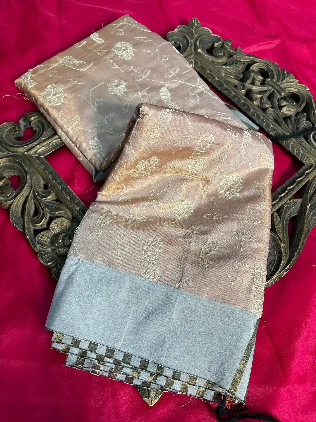 Premium Tissue Silk Traditional Lacework Banarasi Saree