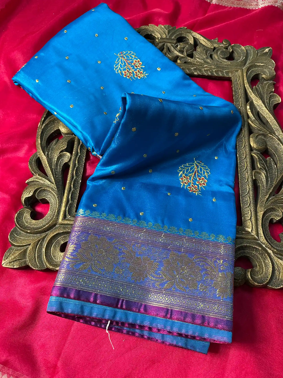 Premium Satin Silk Traditional Banarasi Saree