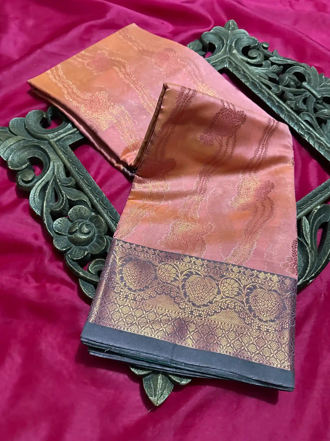 Premium Softsilk Traditional Weave Banarasi Saree