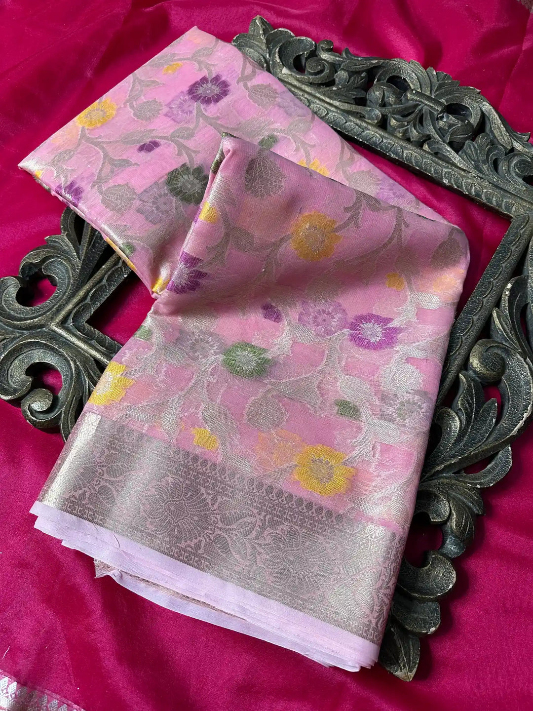 Premium Softsilk Traditional Weave Banarasi Saree