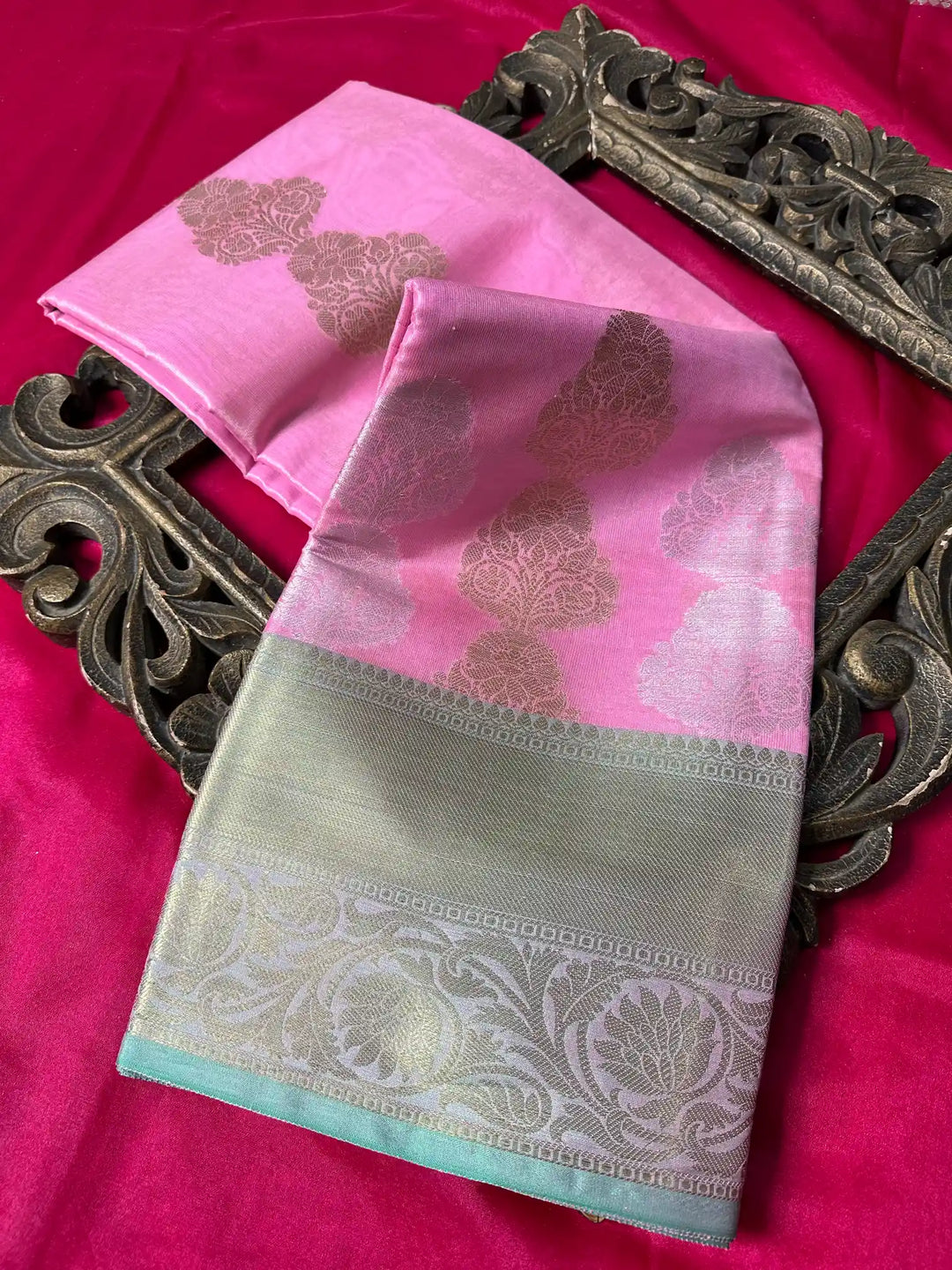 Premium Softsilk Traditional Weave Banarasi Saree