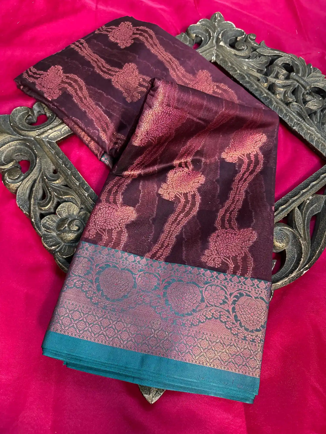 Premium Softsilk Traditional Weave Banarasi Saree