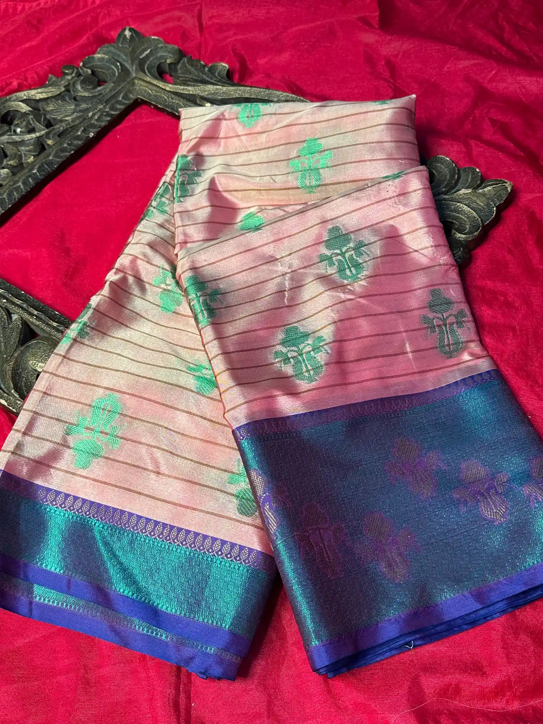 Premium Softsilk Traditional Weave Banarasi Saree