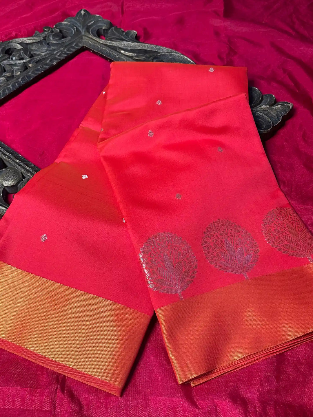 Premium Softsilk Traditional Weave Banarasi Saree