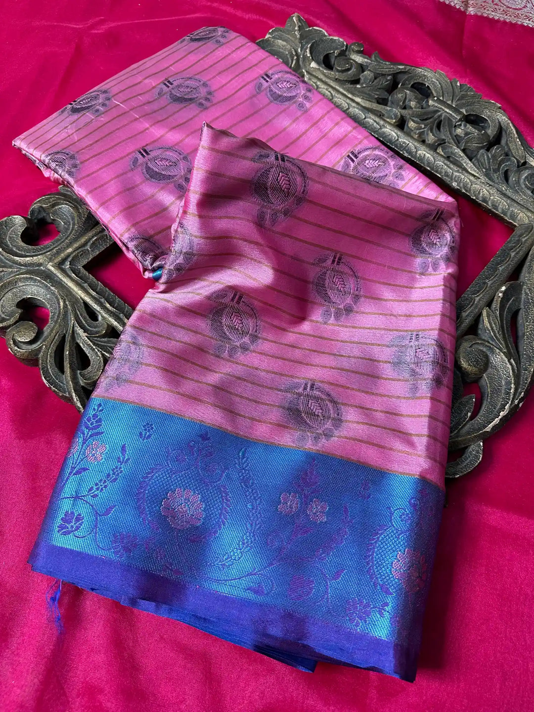 Premium Softsilk Traditional Weave Banarasi Saree