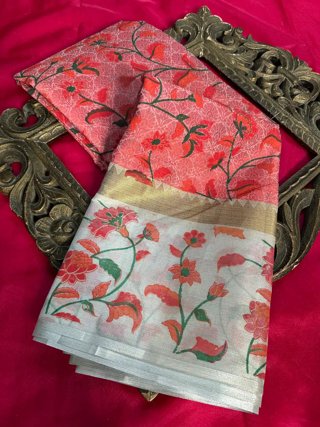 Premium Softsilk Traditional Weave Banarasi Saree