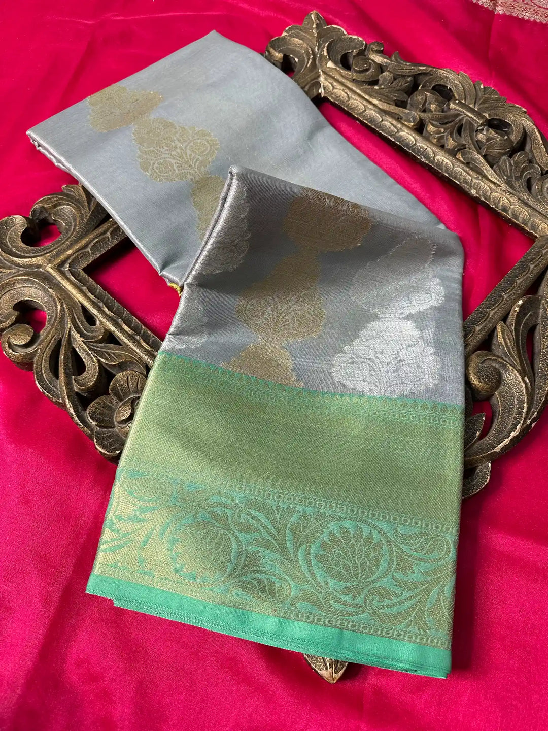 Premium Softsilk Traditional Weave Banarasi Saree