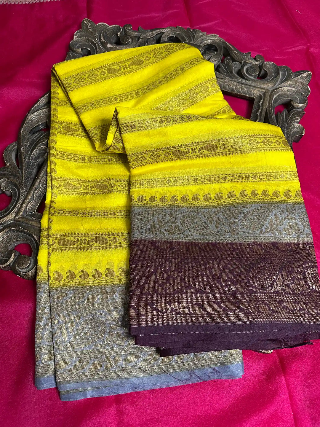 Premium Softsilk Traditional Weave Banarasi Saree