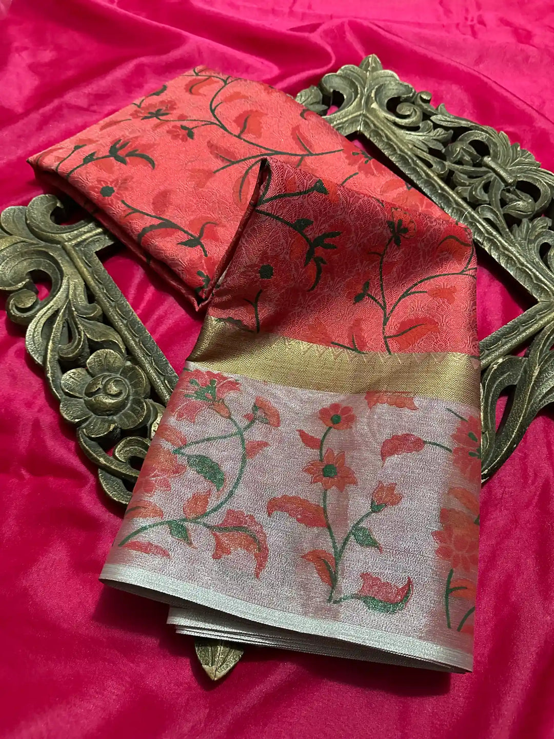Premium Softsilk Traditional Weave Banarasi Saree