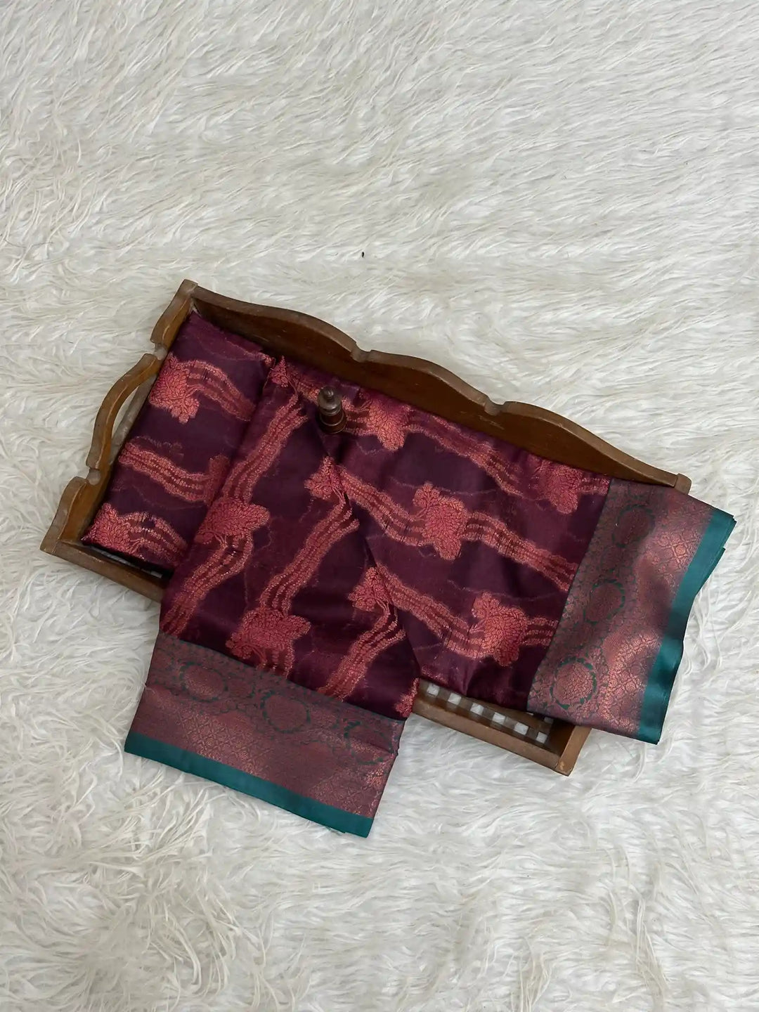 Pretty Softsilk Beautiful Banarasi Saree