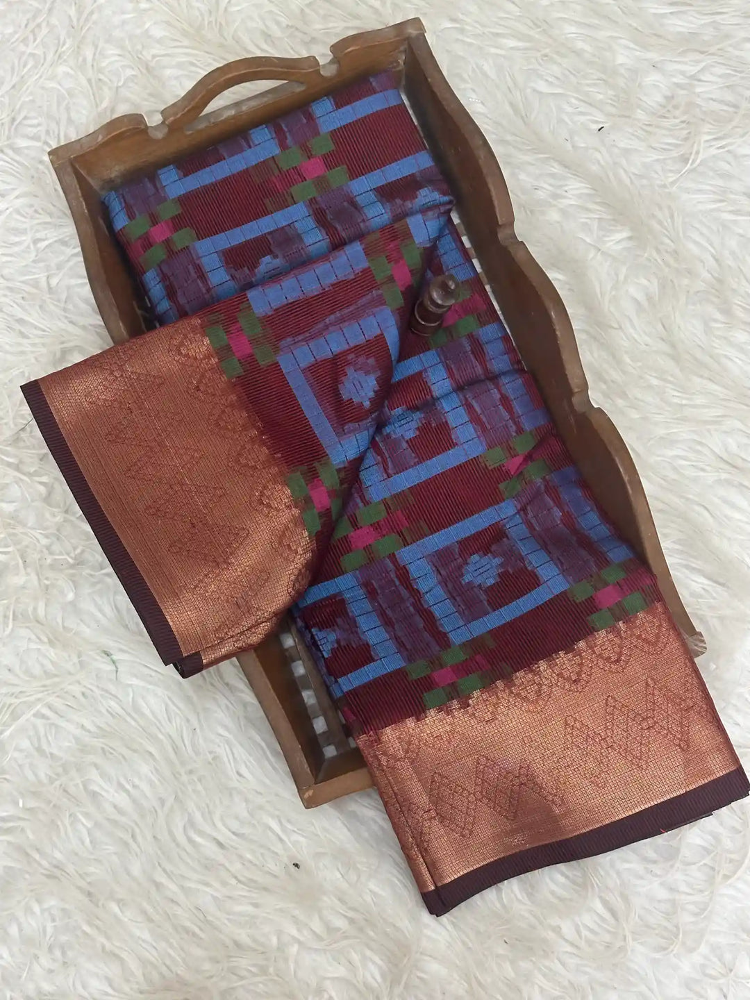 Pretty Softsilk Beautiful Banarasi Saree