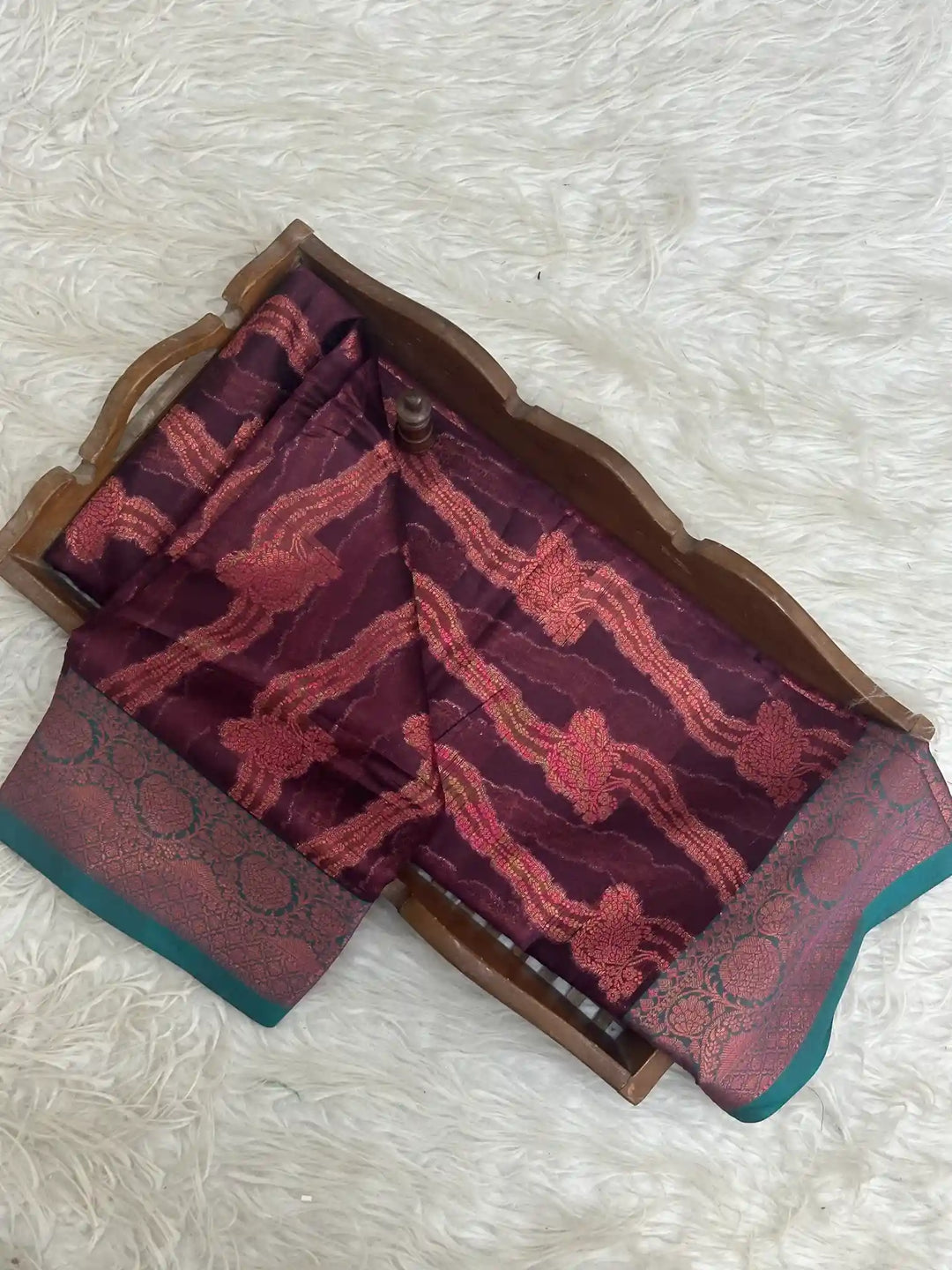Pretty Softsilk Beautiful Banarasi Saree