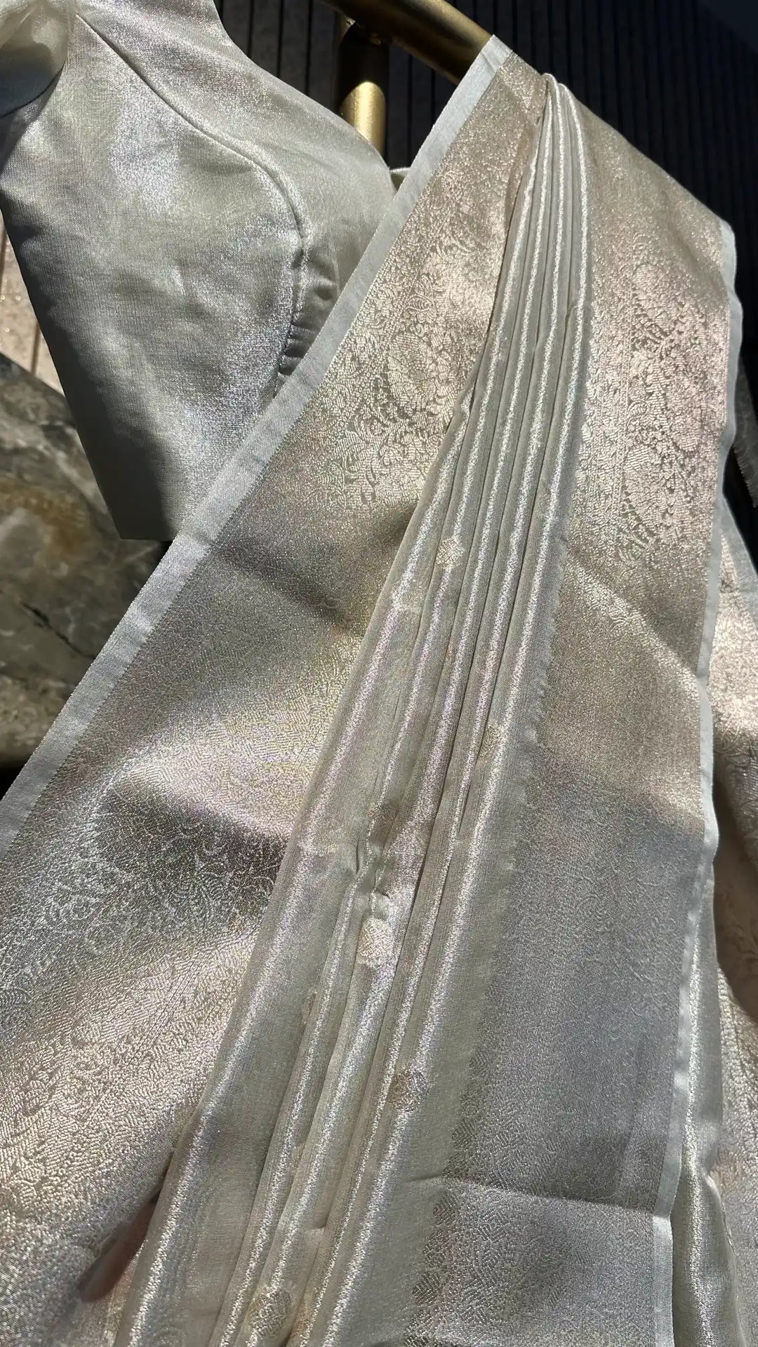 Ready To Wear Soft Tissue Exclusive Banarasi Saree