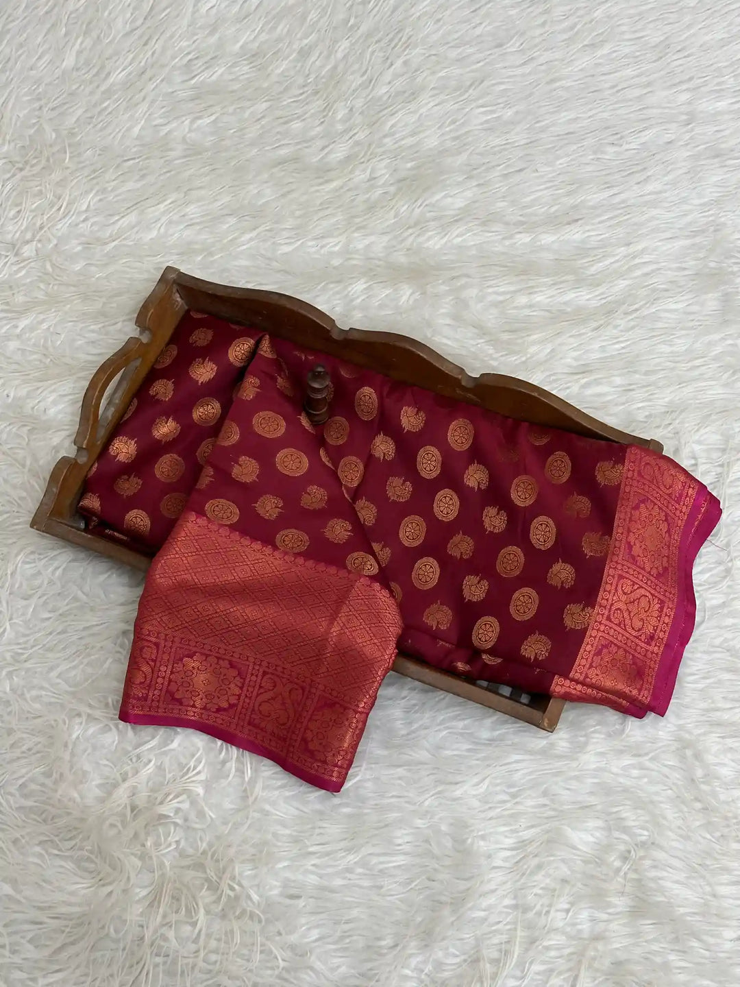 Pretty Softsilk Beautiful Banarasi Saree