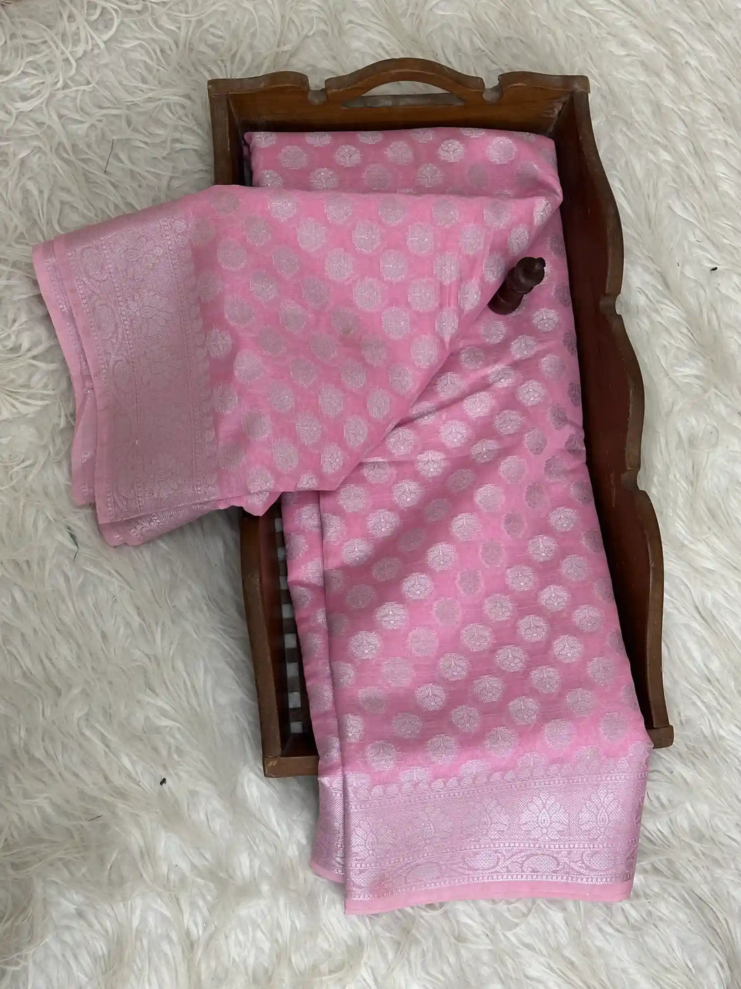 Pretty Softsilk Beautiful Banarasi Saree