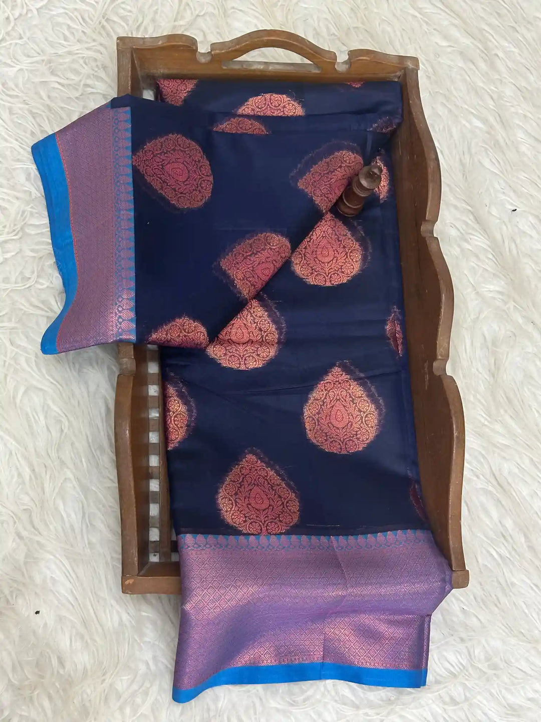 Pretty Softsilk Beautiful Banarasi Saree
