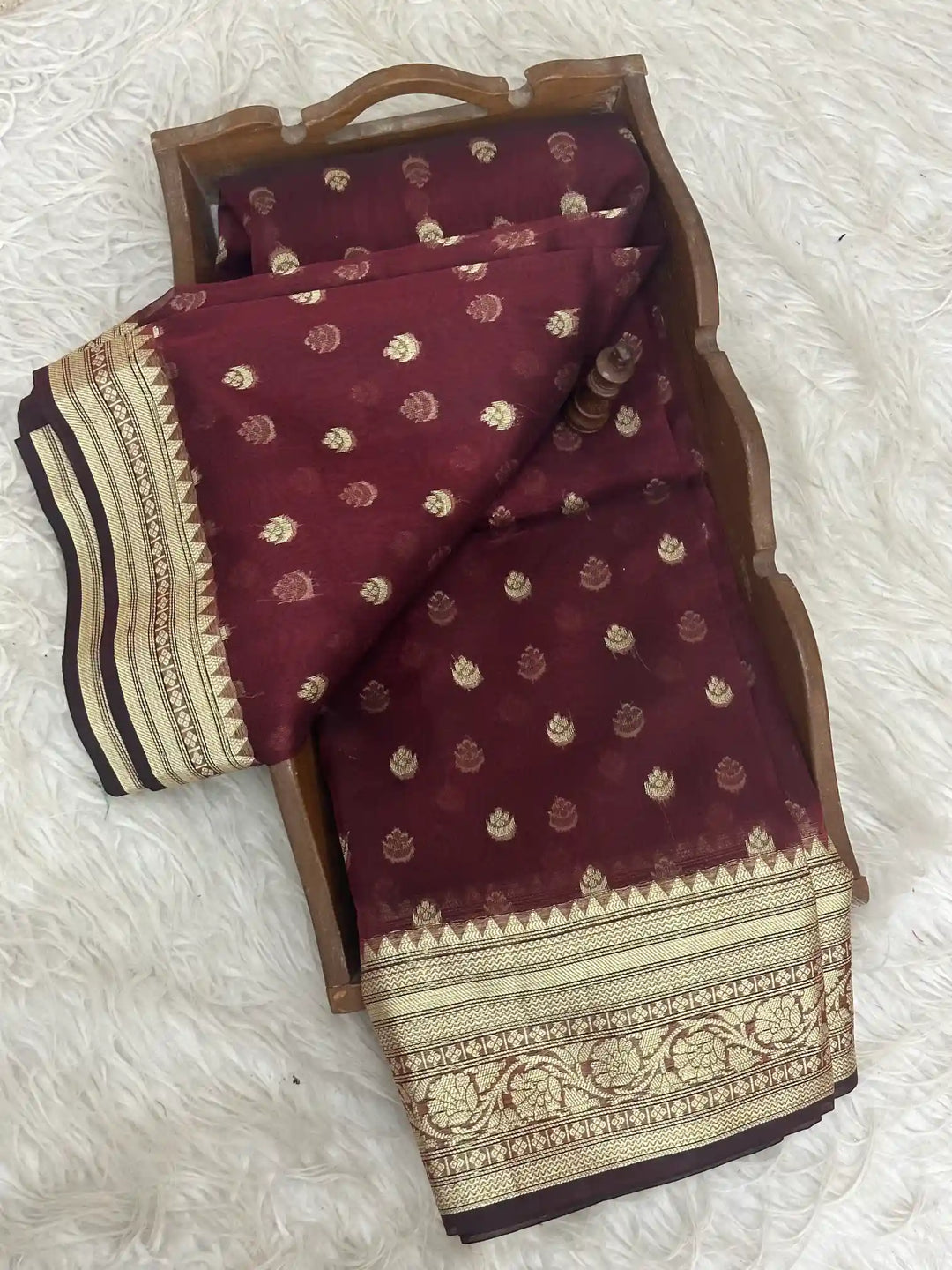 Pretty Softsilk Beautiful Banarasi Saree
