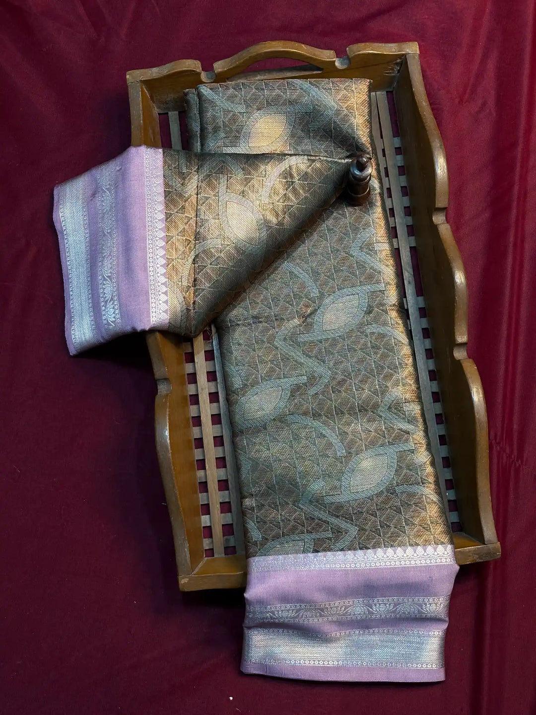 Traditional Embossed Weave Softsilk Banarasi Saree