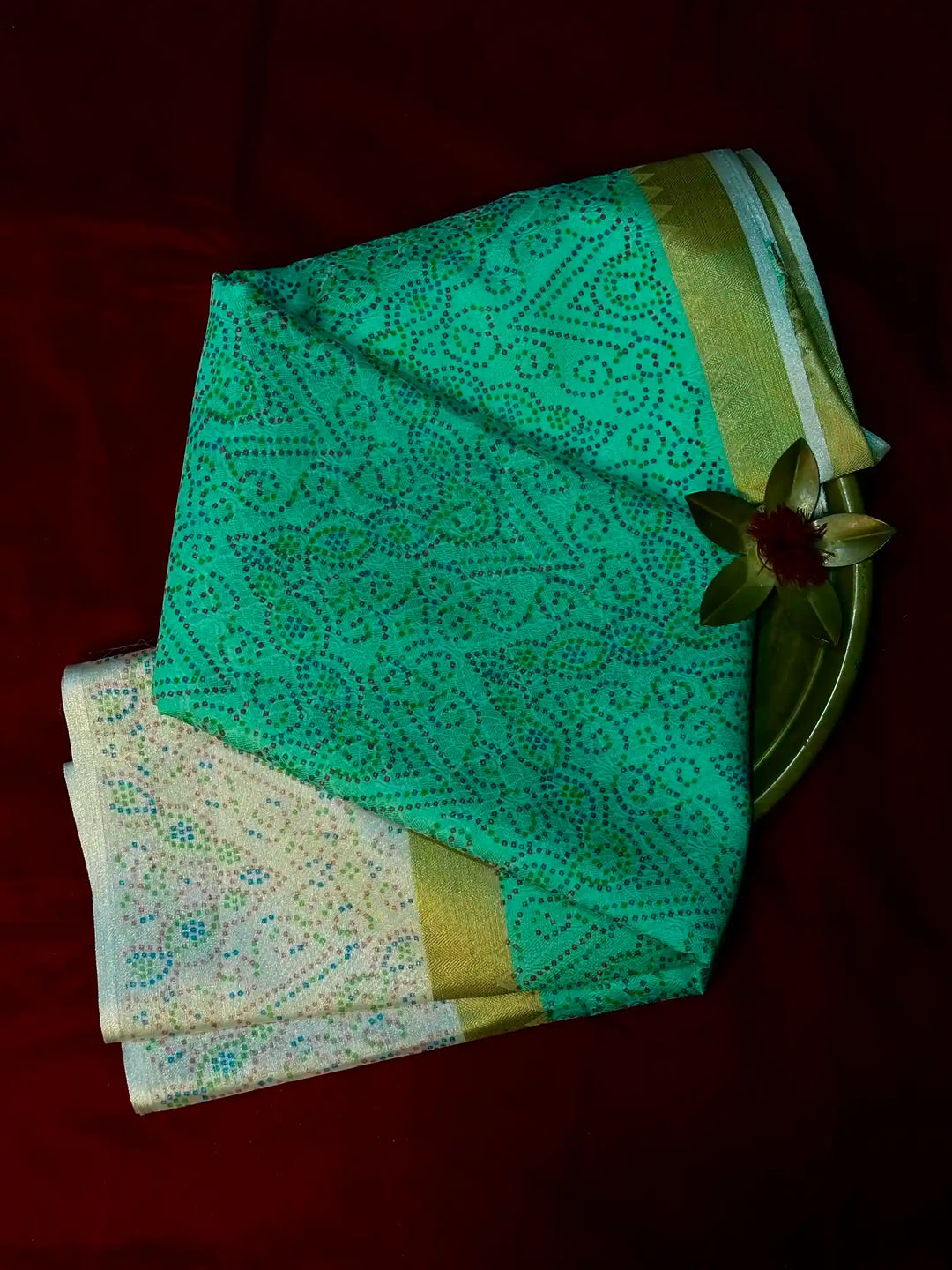 Traditional Embossed Weave Softsilk Banarasi Saree