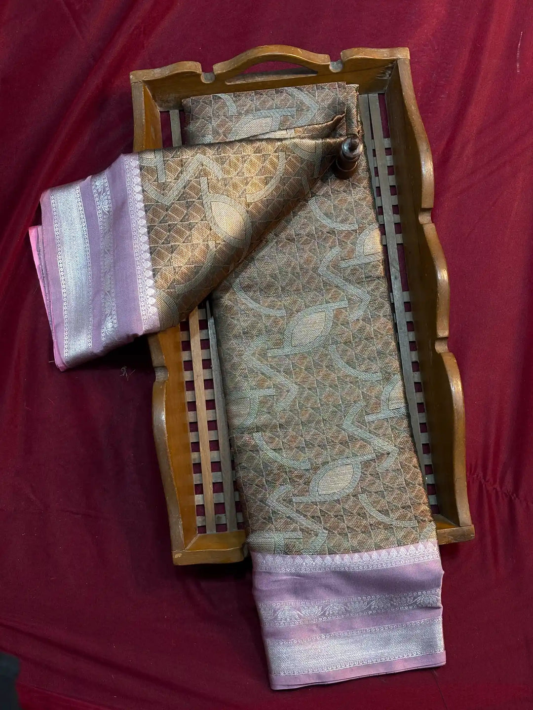 Traditional Embossed Weave Softsilk Banarasi Saree
