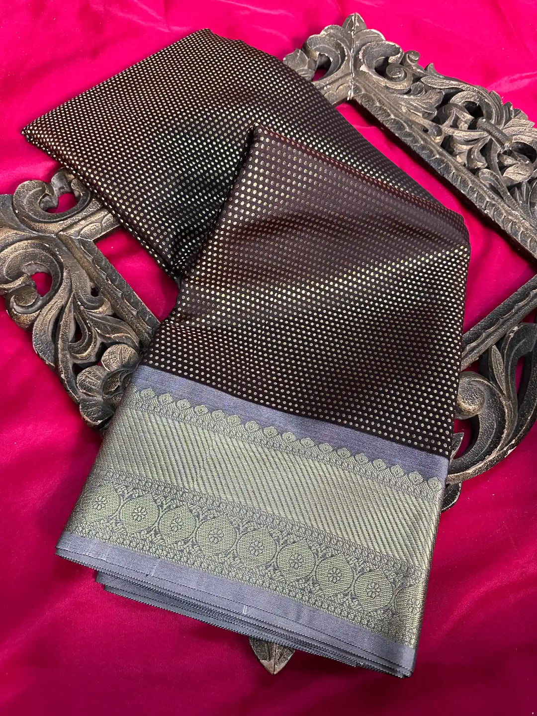 Traditional Embossed Weave Softsilk Banarasi Saree