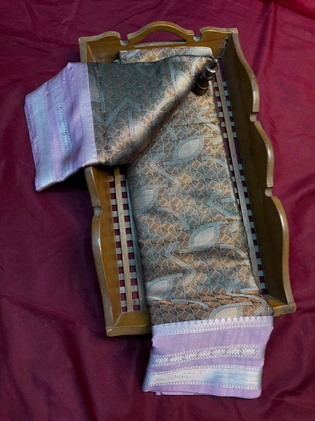 Traditional Embossed Weave Softsilk Banarasi Saree