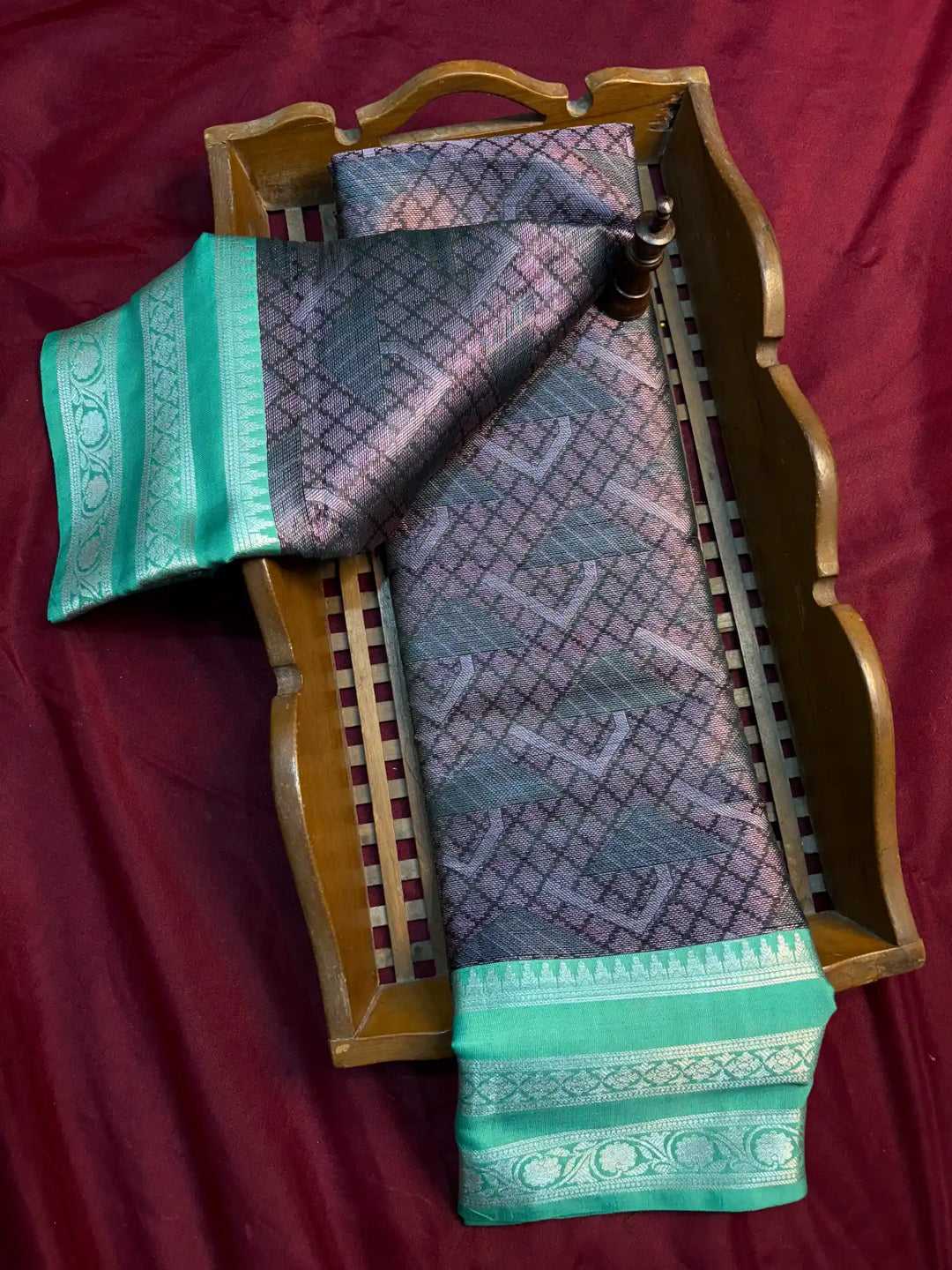 Traditional Embossed Weave Softsilk Banarasi Saree