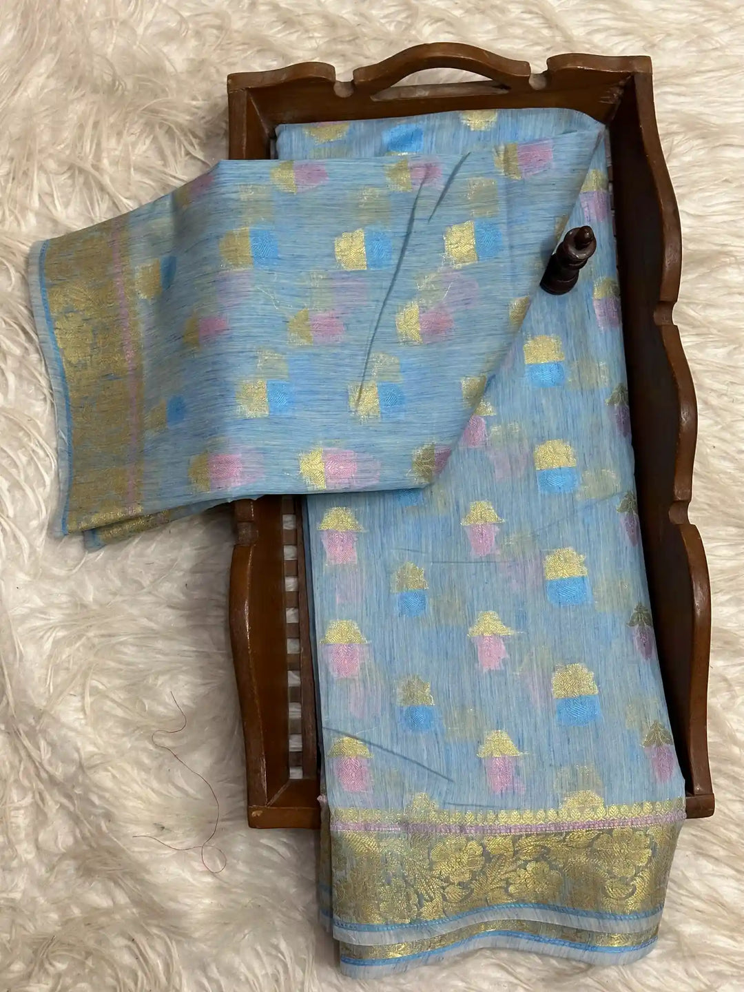 Traditional Embossed Weave Softsilk Banarasi Saree