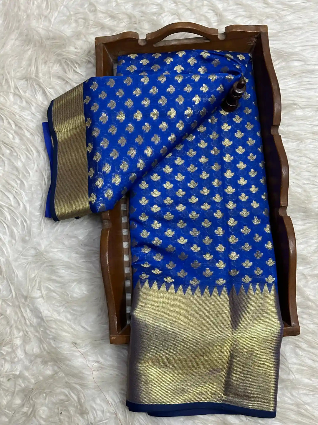 Traditional Embossed Weave Softsilk Banarasi Saree